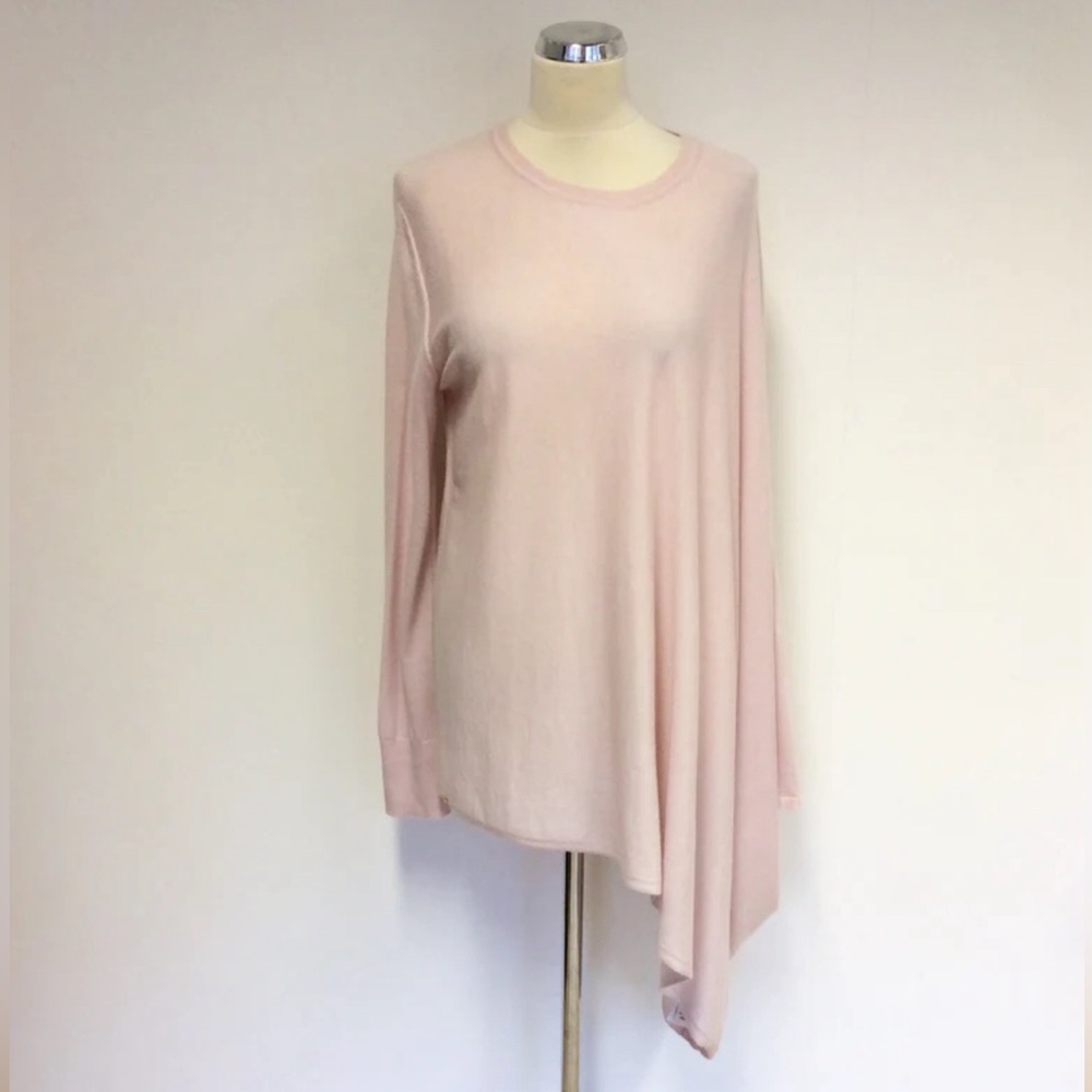 Ted Baker Wool Silk and Cashmere blend asymmetrical sweater